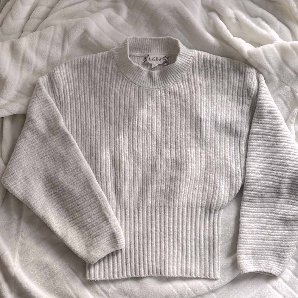 Mock-turtle Neck Sweater
